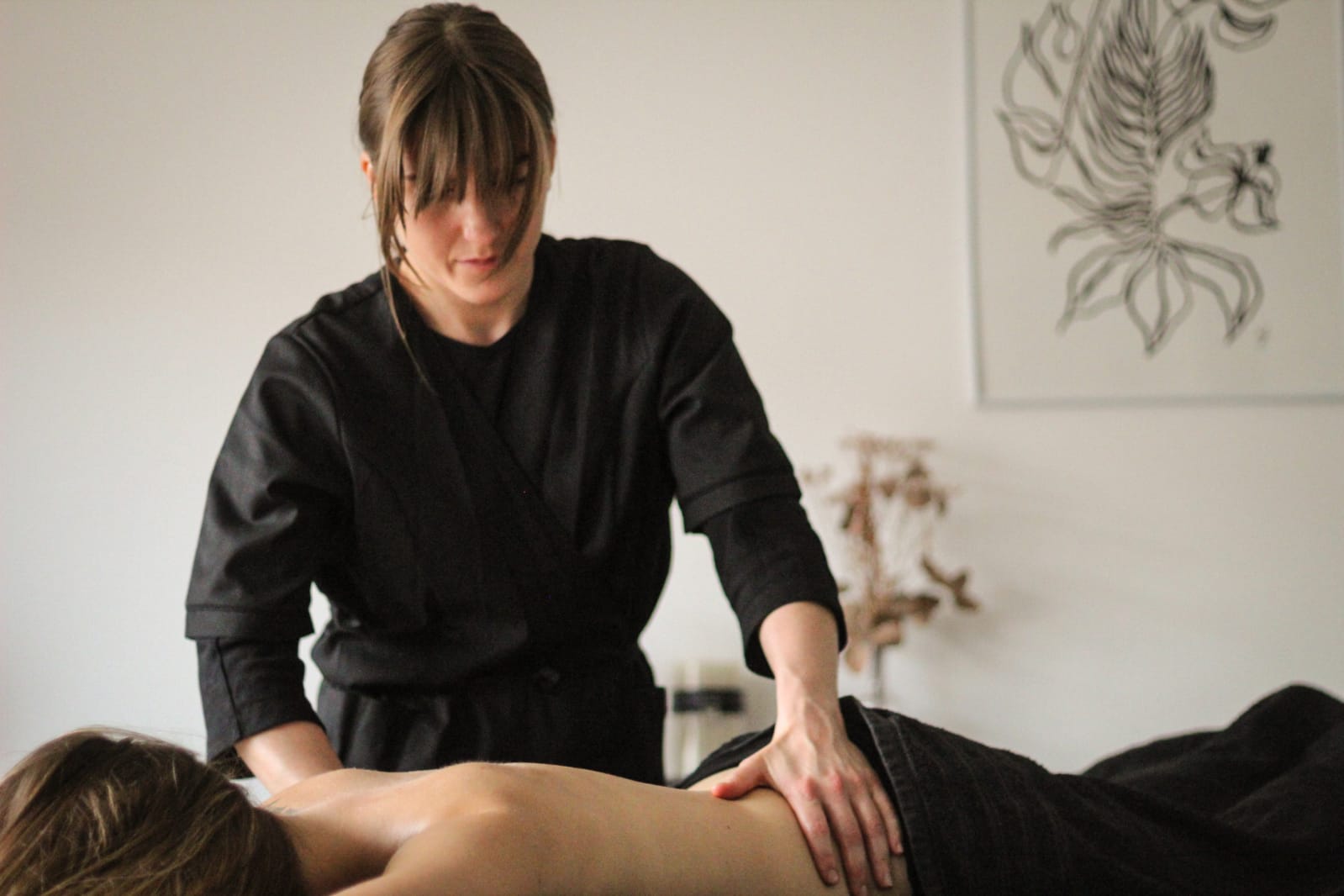 Massage drainage lymphatique